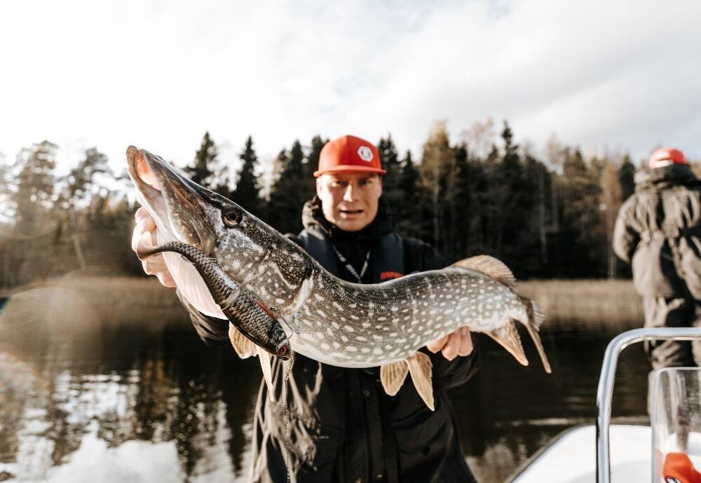 Rapala - pescar en Finlandia